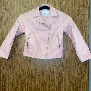 Pink Leather Jacket